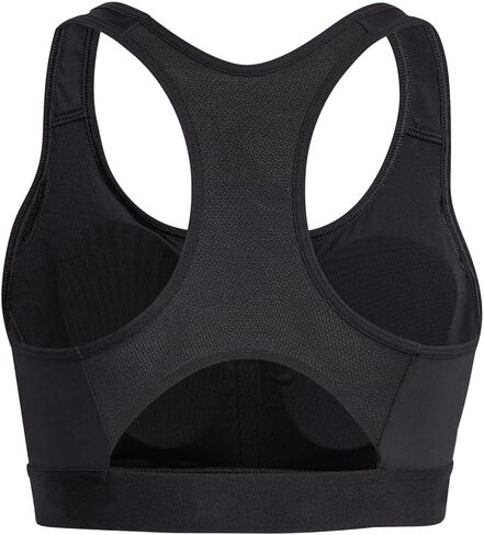 adidas Womens Power React Sports Bra Training Casual Casual Cooling - Black - Size S A-C in Saudi Arabia