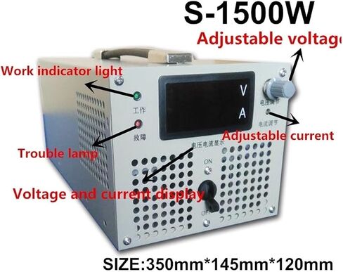 1500W Switching Power Supply 0-5V 12V 15V 24V 27V 30V 48V 55V 60V 70V 80V 90V 100V 110V Current 0-120A Adjustable Power Supply(220v,0-36V 0-41A) in Saudi Arabia