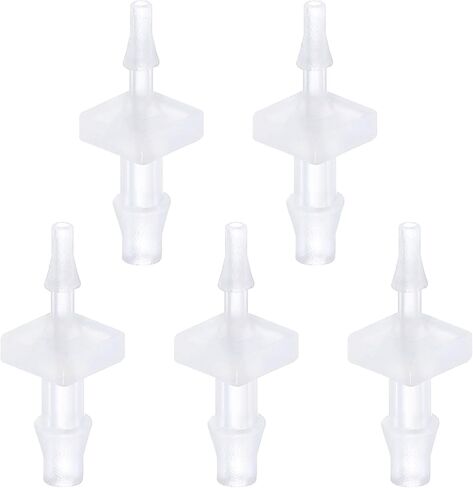 Metallixity 5pcs خرطوم البلاستيك محول Barb 1/16 "Barb x 1/8" للسيارات ، دراجة نارية ، البحرية ، الشاحنة ، RV الوقود in Kuwait