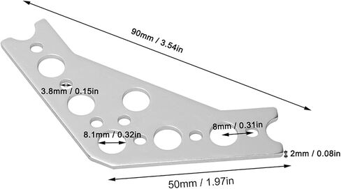 10 Pcs Gusset 120 Degrees 7005 Aluminum Robotic Connection Gusset for TETRIX Prime in Saudi Arabia