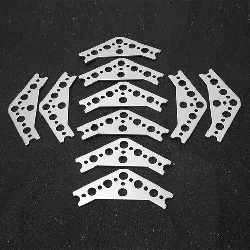 10 Pcs Gusset 120 Degrees 7005 Aluminum Robotic Connection Gusset for TETRIX Prime in Saudi Arabia