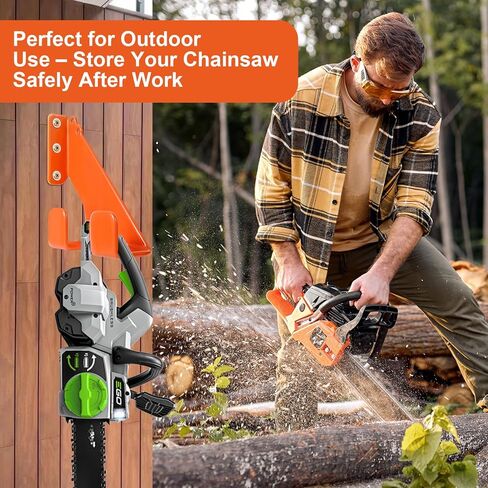 Weedeater Hanger, Heavy Duty Weed Eater Rack Waterproof Garage Organization Trimmer Rack, Garage Storage Tool Organizer for Grass Trimmer, Garden Tools in Kuwait