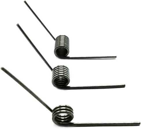 ربيع التواء الصغير V- الشكل ، 10pcs v-spring التواء الصغيرة ربيع ربيع دبوس الربيع 180/120/90/60 درجة الالتواء قطر سلك الزنبرك 0.8 ملم (الحجم: 3 لفات ، النمط: 5mm_90 درجة) in Saudi Arabia