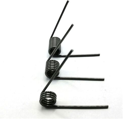 V-Shape Small Torsion Spring, 10pcs 60 90 120 180 Degrees Angle V-Shaped Spiral Spring 65Mn Steel Torsion Spring Wire Diameter 1.8mm ( Size : 16.2mm (120 Degrees) , Style : 12MM_1.8MM ) in Saudi Arabia