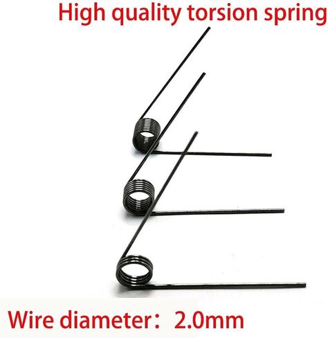 V-Shape Small Torsion Spring, V-Spring, 2.0 Wire Diameter Torsion Small Torsion Spring, Hairpin Spring, 180/120/90/60 Degree Torsion Torsion Spring, 10pcs ( Size : 6 laps 180 Degrees , Style : 12MM_2. in Saudi Arabia