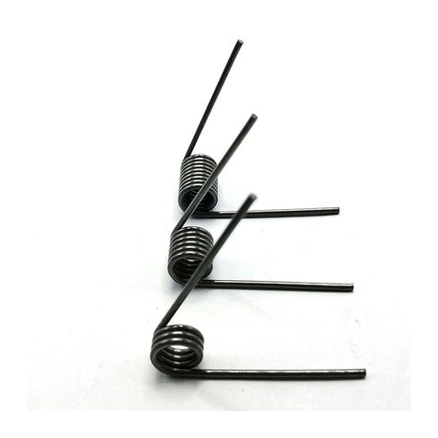 V-Shape Small Torsion Spring, 10PCS Wire Diameter 2.5mm 65Mn Steel Small Helical V-Shaped Torsion Spring Size : 7.5mm(3 laps ) , Style : 12MM_2.5MM(60 D) in Saudi Arabia