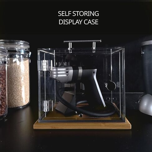 The Smoking Cube - Cocktail Smoker and Smoking Box Kit, Magnetically Removable Display Board, with Wood Chips in Saudi Arabia