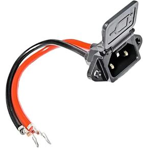 4² 2² 6²CONNECTURT SOCKET SOCKET SOCKET شحن الرصاص-حمض الدراجات الكهربائية شحن بطارية سلك طاقة ثلاثية الدراجات (4 Squm 20cm A) in Kuwait