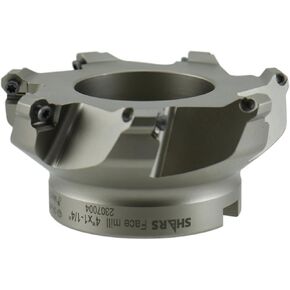 Shars 4" 45° Indexable Face Mill for OFKT Insert 7 Flutes 2 OAH New 404-8030 P[ in Saudi Arabia