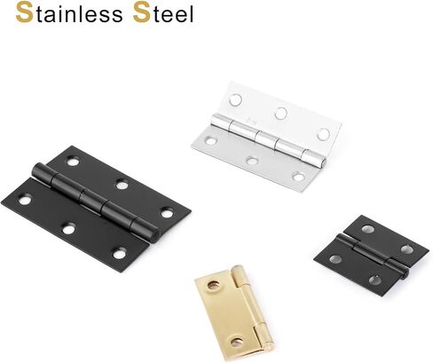 Stainless Steel Hinge 270 Degree Folding 2Pcs(Silver 63.2mm 2pcs) in Saudi Arabia