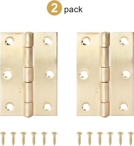 Stainless Steel Hinge 270 Degree Folding 2Pcs(Silver 63.2mm 2pcs) in Saudi Arabia
