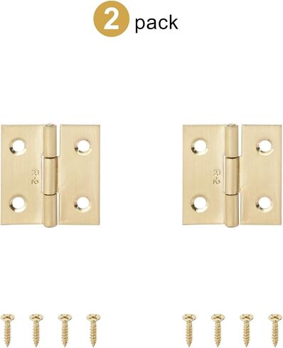 Stainless Steel Hinge 270 Degree Folding 2Pcs(Silver 63.2mm 2pcs) in Saudi Arabia
