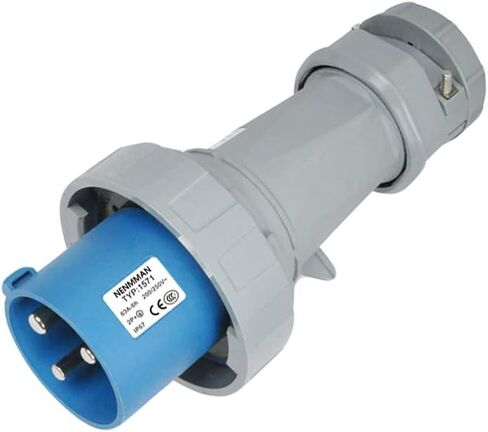 IEC60309 موصل صناعي مقاوم للماء 3PIN 63A 220V-250V 2P+E IP67 in Saudi Arabia