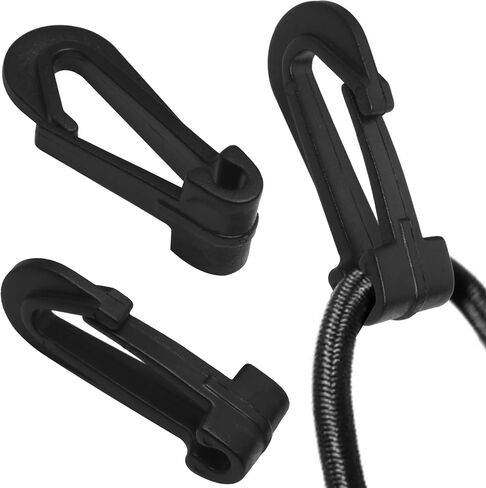 Car Trunk Mesh Pocket Hooks Multi وظيفية مفتوحة البلاستيك علامة 5 ملم رأس واحد المفاجئة قفازات التخييم مرنة مضادة in Saudi Arabia