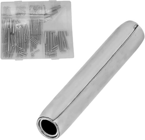مجموعة دبوس لفة منغنيز الفولاذ الفولاذ Accufine 179 PCS M2-M12 دبابيس الربيع (MGJX01) in Kuwait