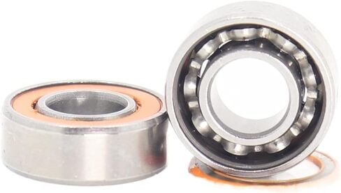 2PCS SMR683 2RS ​​CB محامل بكرة الصيد ABEC-7 3 * 7 * 3MM كرة سيراميكية من الفولاذ المقاوم للصدأ المحمل S683-2OS S683RS in Saudi Arabia