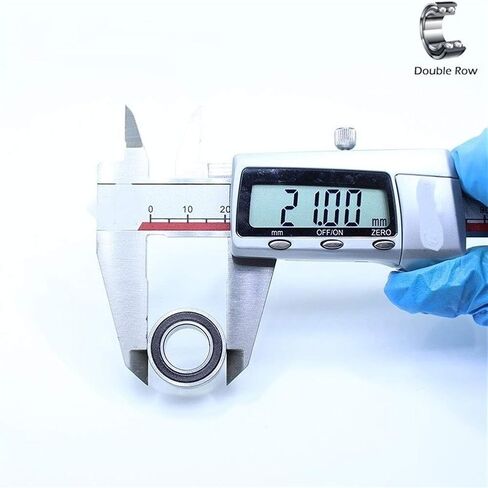 3801-2RS 3801 RS Bearing 3801 2RS ROW مزدوج محامل كرة التلامس الزاوية 12 * 21 * 7 مم in Saudi Arabia