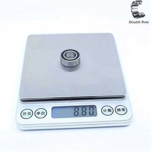 3801-2RS 3801 RS Bearing 3801 2RS ROW مزدوج محامل كرة التلامس الزاوية 12 * 21 * 7 مم in Saudi Arabia