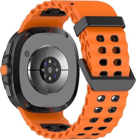 VeveXiao Rugged Breathable Sport Band Compatible with Samsung Galaxy Watch 8 Classic 46mm Bands,Soft Silicone Waterproof Replacement Bands for Galaxy Watch 8 40mm 44mm Women Man Strap in Kuwait