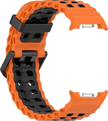 VeveXiao Rugged Breathable Sport Band Compatible with Samsung Galaxy Watch 8 Classic 46mm Bands,Soft Silicone Waterproof Replacement Bands for Galaxy Watch 8 40mm 44mm Women Man Strap in Kuwait