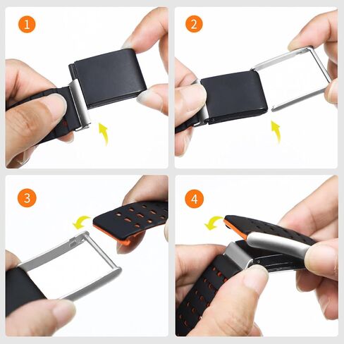 نطاقات السيليكون المتوافقة مع Whoop 5.0 واحد وذروة ، وقابلة للتعديل ناعم مريح clasp الاستبدال المعصم لصالح الاهتزاز 5.0 النوم ، والملحق للصحة واللياقة يمكن ارتداؤها in Kuwait