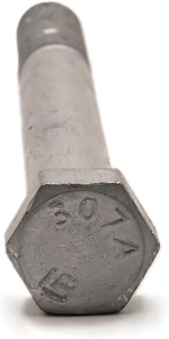 3/4"-10 x 12 Hot Dipped Galvanized Hex Bolt Kit (20 Sets) w/ 40 Flat washers, 20 Nuts, 20 Split Lock washers. Grade A307, Partial Thread - by Fastener Depot, LLC in Saudi Arabia
