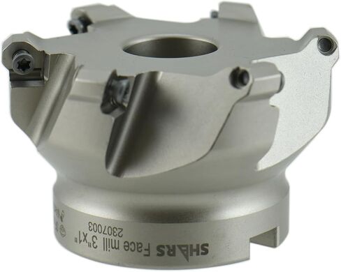 Shars 3" 45° Indexable Face Mill for OFKT Insert 6 Flutes 2 OAH New 404-8029 P) in Saudi Arabia