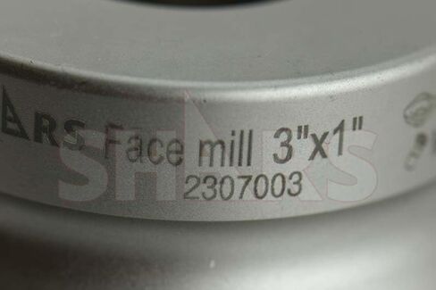Shars 3" 45° Indexable Face Mill for OFKT Insert 6 Flutes 2 OAH New 404-8029 P) in Saudi Arabia