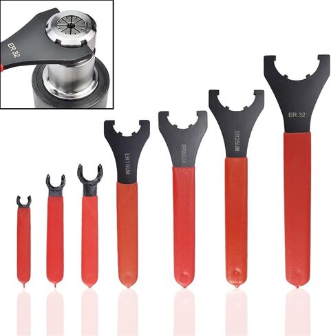 اكتب ER COLLET Chuck Nut Wrench 1PC ER11/ER16/ER20/ER25/ER32 TOOL TOOL SPENNER 1PCS (ER32UM) in Saudi Arabia