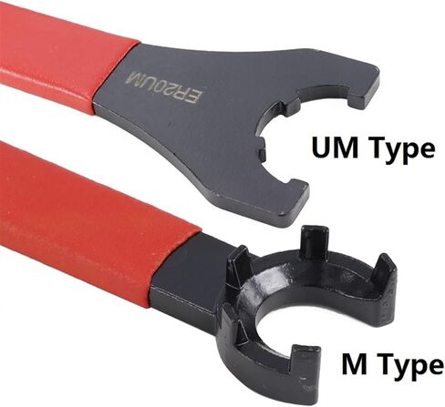 اكتب ER COLLET Chuck Nut Wrench 1PC ER11/ER16/ER20/ER25/ER32 TOOL TOOL SPENNER 1PCS (ER32UM) in Saudi Arabia