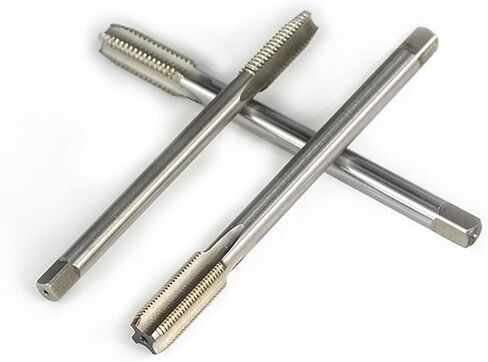 Screw Taps Machine Thread Tap 90-150 Long Shank Straight Flute Screw Tap Metric Plug Tap M2-M12 for Metalworking Tools 1Pcs(M8x1x100) in Saudi Arabia