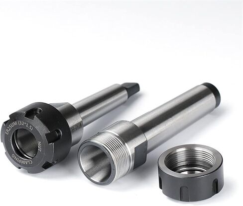 ER25 Spring Collet 3-16mm with UM Type ER Nut Wrench and MTB2/MTB3/MTB4/MTA2/MTA3/MTA4 Morse Taper Lathe Holder 1Set(11PCS MTA4 Set) in Saudi Arabia