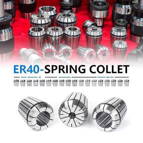 ER40 ER COLLET Chuck Spring Chuck 2-26mm Collet حامل لحامل المخرطة 25pcs (25pcs ER40 مجموعة) in Saudi Arabia