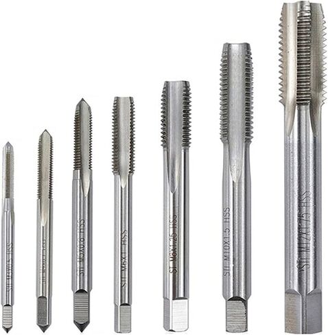 Steel Screw Tap M2/M2.5/M3/M4/M5/M6/M7/M8/M9/M10/M12/M14/M16 Metric Tap Hand Tools 1Pcs(M3x0.5) in Saudi Arabia