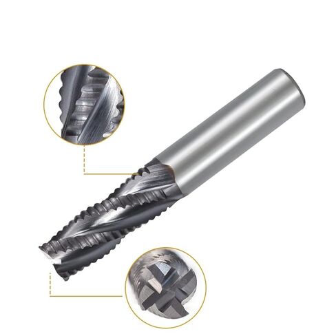 5-16mm end end 4 flute super coating machine bit for wood aluminium steel tools 1pcs (8xd8x38x82l) in Saudi Arabia