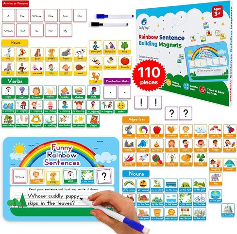 250 Sight Words Flash Cards for Kindergarten with Pictures, Dolch Sight Words Pre-K for Toddlers 3 4 5 6 7 8 Years, High Frequency Words Reading Cards for Kids Ages 4-8, Preschool - Simply Magic in Kuwait