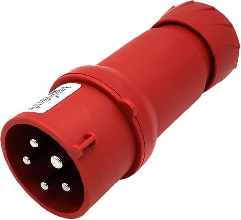 PKY16M435 Five-Core 16A Mobile Socket Straight Industrial Socket 380-415V Connector 3P+N+E (PLUCT PKX16M435) in Saudi Arabia