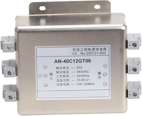 Servo Filter Purifier AN-40C12GT06 Terminal Type Three-Phase AC Power Filter 40A in Saudi Arabia