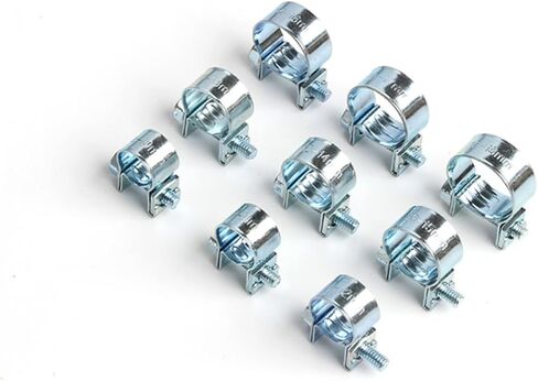 135pcs مشبك المشبك المصغرة مجموعة خرطوم الصفاء الطلاء للزنك للاستخدام متعدد الاستخدامات in Kuwait