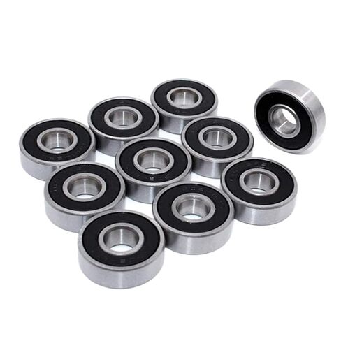 10pcs 608 Skate Scater Skater Wheels Baring Bearing Roller Precision Mafts التي تحمل الصلب 608Rs (ABEC 3) in Kuwait