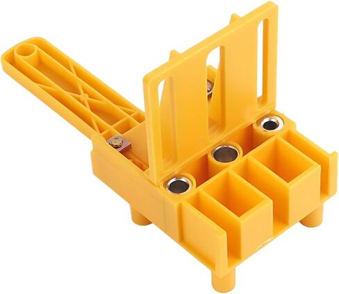44Pcs Straight Hole Locator Set Plastic Wood Multifunctional Drilling Positioner for Furniture Construction in Saudi Arabia