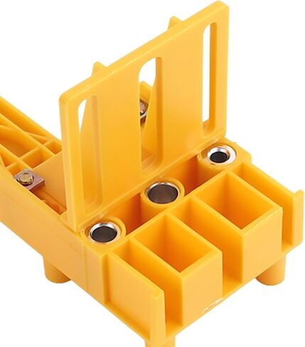 44Pcs Straight Hole Locator Set Plastic Wood Multifunctional Drilling Positioner for Furniture Construction in Saudi Arabia