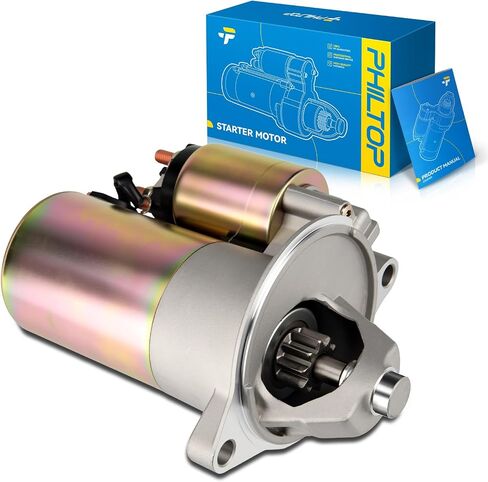 PHILTOP 19247 Automotive Replacement Starter for 2014 2015 2016 Ford F150 F250 F350 Pickup 5.0L 6.2L 280-0443, DL3Z-11002-A, DL3T-11000-AA, SR7558X, 19247, 28007, 280-1033, 2800443 in Saudi Arabia
