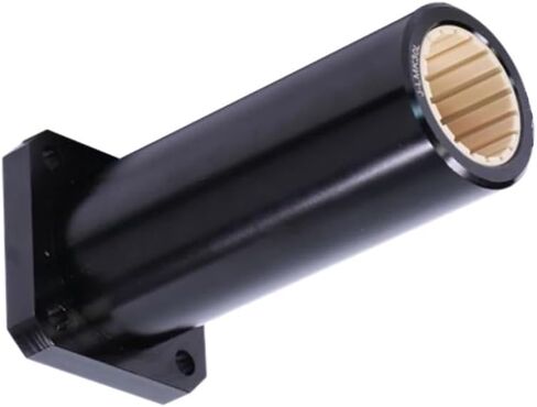 1PC Square Flange Linear Bearing LMK10/12/16/20/30/4050UU Engineering Plastic Fixed Seat Sliding Bushing Bearings(LMK30 30x45x64mm) in Saudi Arabia