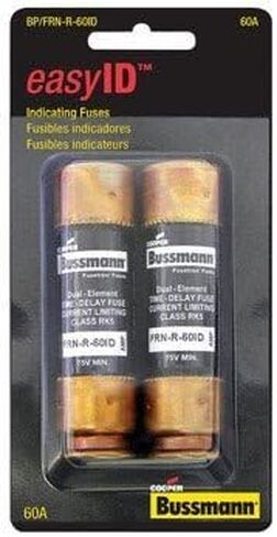 Bussman BP/FRN-R-60ID 60 AMP Easyid Duty Time Delay Vuse 2 COUNT in Saudi Arabia