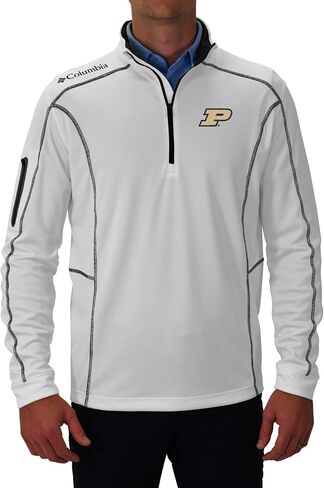 Columbia Purdue Univ Golf Men's Lightweight Casual Golf Shotgun Pullover in Kuwait