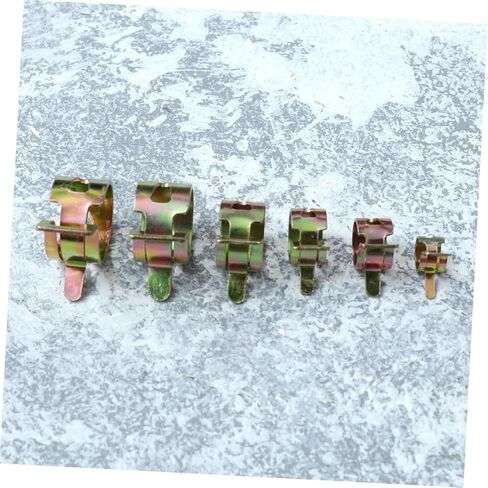 LIFKOME Hose Spring Clamp Set 7mm 17mm 60 Pcs Assorted Size Spring Clips Clamp for Water Pipe Air Hose Line in Saudi Arabia