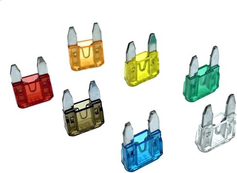 Mini Small Medium Car Fuses Car Inserts 2 3 4 5 7.5 10 15 20 A Insurance Tablets 10Pcs(7.5A,Small-10pcs) in Saudi Arabia