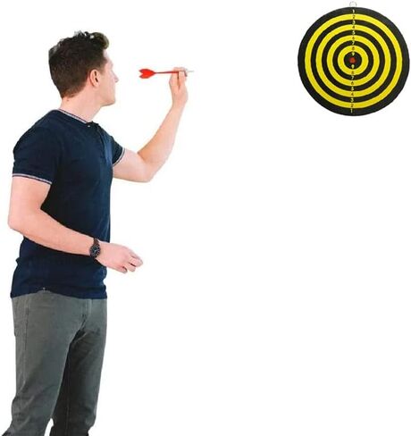لعبة Wall Dart Board مجموعة مزدوجة السهام المبتدئين Hobby Classic Target 6 بوصة in Saudi Arabia