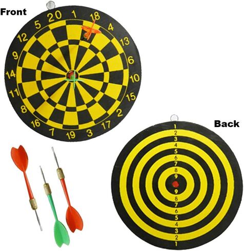لعبة Wall Dart Board مجموعة مزدوجة السهام المبتدئين Hobby Classic Target 6 بوصة in Saudi Arabia